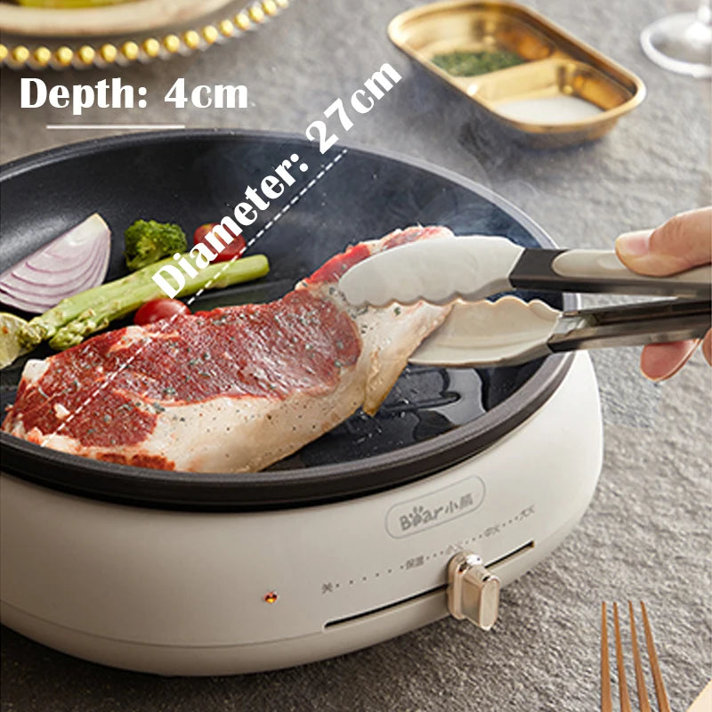 Electric chaffy dish electric steamer multi-purpose pot electric cooker multi-purpose pot