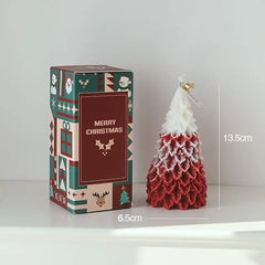 Home Decor Large Size Christmas Tree Modelling Aromatherapy Candle