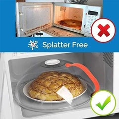 Kitchen Tools Multi-function Reusable Airtight Food Cover Anti Food Sputtering Professional Microwave Cover Steam