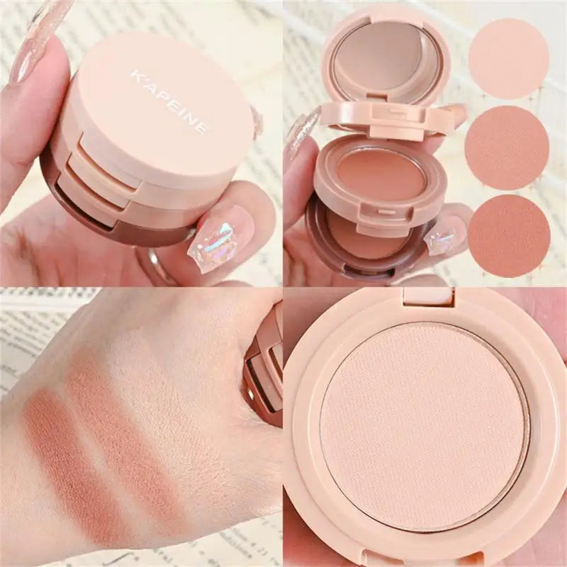 Eyeshadow Highlighter Blush Palette Matte Pearlescent Multifunctional Shimmer Eyes Face Makeup Cosmetics Tool