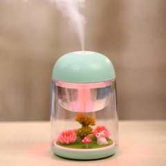 Mini Portable Mist Humidifier Transparent Micro-landscape Air Humidifier