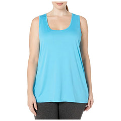 Women's Tank Summer Casual Solid Color Sleeveless Loose T-Shirt Plus-Size Tank