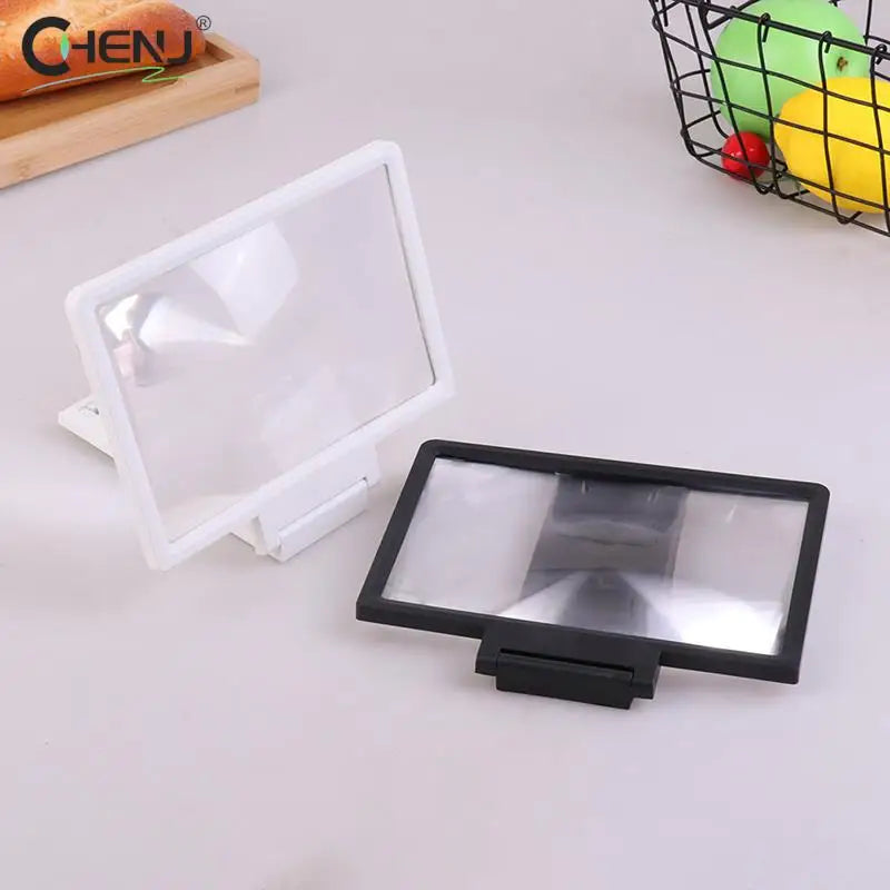 3D Cell Phone Screen Magnifier HD Video Amplifier Stand