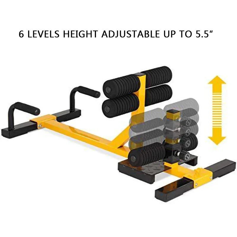 Squat Machine Multifunctional Fitness Equipment Height Adjustable Sit-ups and Push-ups