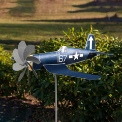 Aircraft wind vane metal stainless steel wind vane garden ornament