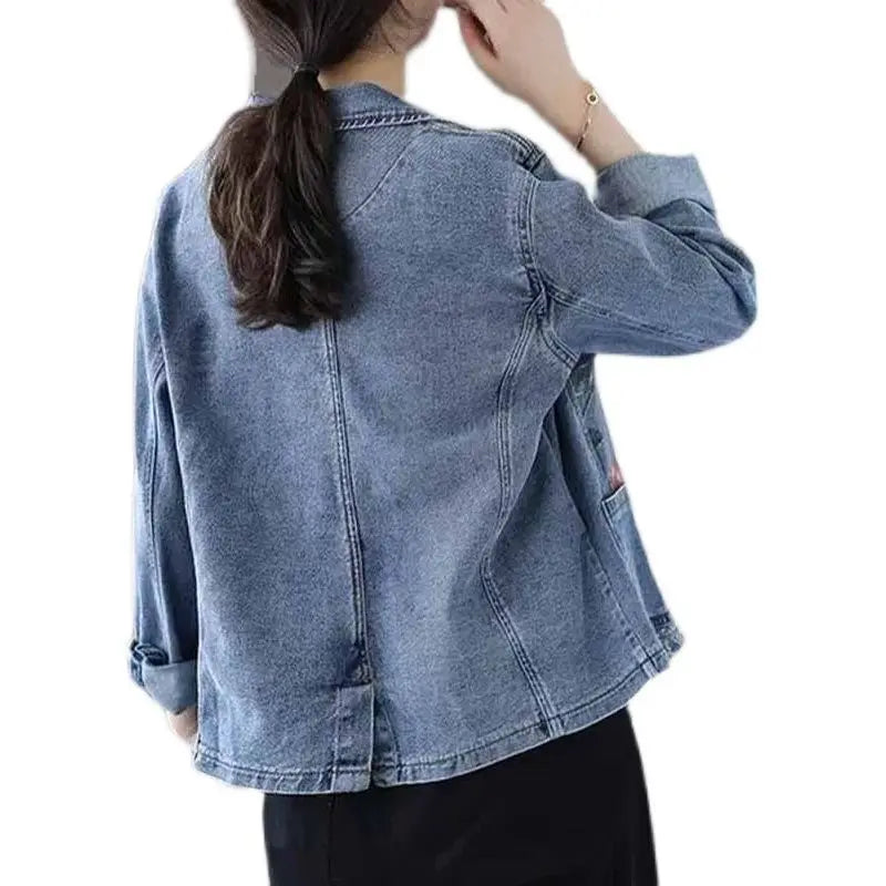 Short Denim Jacket For Women New Women's Spring Autumn Cothing