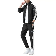 Men Tracksuit Hoodie Tops Joggers Pants Tracksuit Set