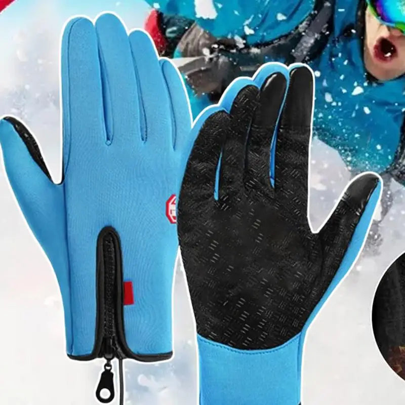 winter gloves men women black work  Non Slip Touch Screen gloves driving gloves men snow fishing waterproof hand warmers gloves