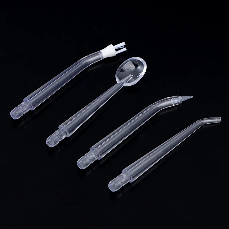 4 Pcs/Set Replaceable Oral Dental Nozzles For Oral Irrigator Dental Water Jet Mouthwash Flosser