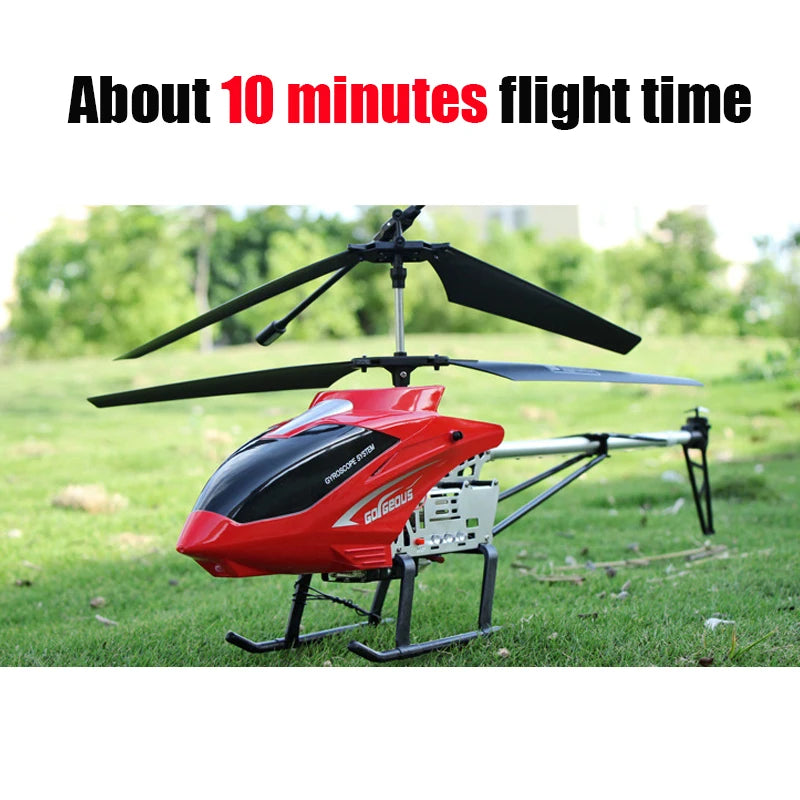 Large Remote Control Helicopter 80cm Extra 3.5CH 2.4G Rc Drone Durable Charging Toy Drone Model UAV Outdoor Aircraft Helicopter