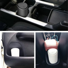 Auto Car Garbage Can Car Trash Can Silicone Garbage Dust Case