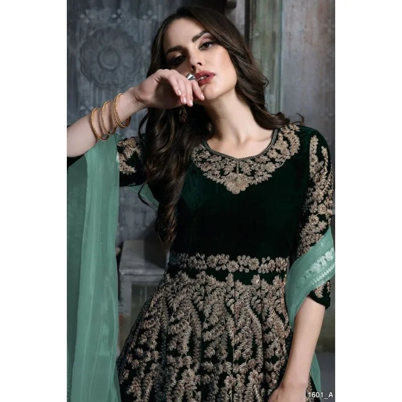 Pakistani Ethnic Anarkali Gown Indian Bollywood Designer Salwar Kameez Suits