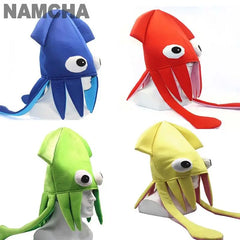 Funny Squid Hat Cute Quirky Sea Animal Octopus Hat Prom Performance Party Dress