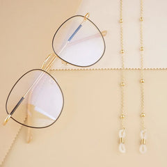 Beaded Glasses Chain for Women Holder Cord Lanyard Necklace Glasses Chain