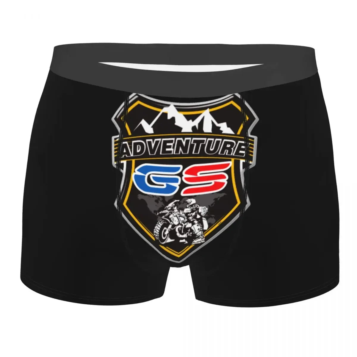 Novelty GS Motorcycle Adventure Boxers Shorts Panties Male Underpants Stretch Motorrad Biker Briefs Underwear