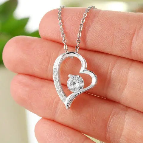 Heart Pendant Necklace Decorative Accessories Holiday Mother's Day Gift