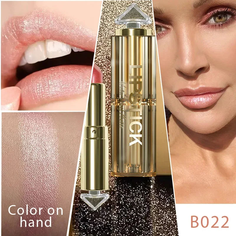 Metallic Coral Orange Lipstick for Women