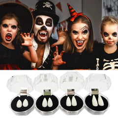 Vampire Teeth Fangs Halloween Party Masquerade Vampire  Prop Accessories