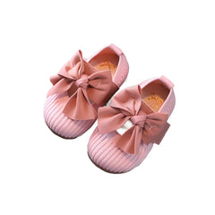 Baby Girl's Soft Flat Sole Walking Shoes
