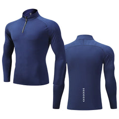 Man Running Shirt Sports Top Gym Clothing Running Jogging Workout Activewear