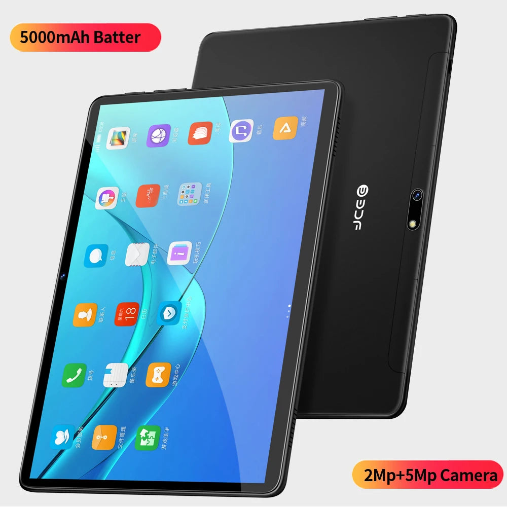 Android Tablet 10.1 Inch Tablett Octa Core 4GB RAM 64GB ROM 1280x800 HD Tablets 3G LTE Network Phone Bluetooth Wifi GPS