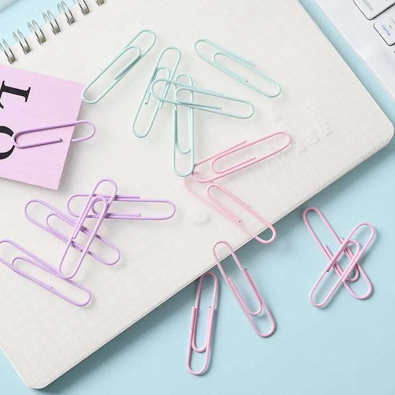 Colored Paper Clip Metal Clips