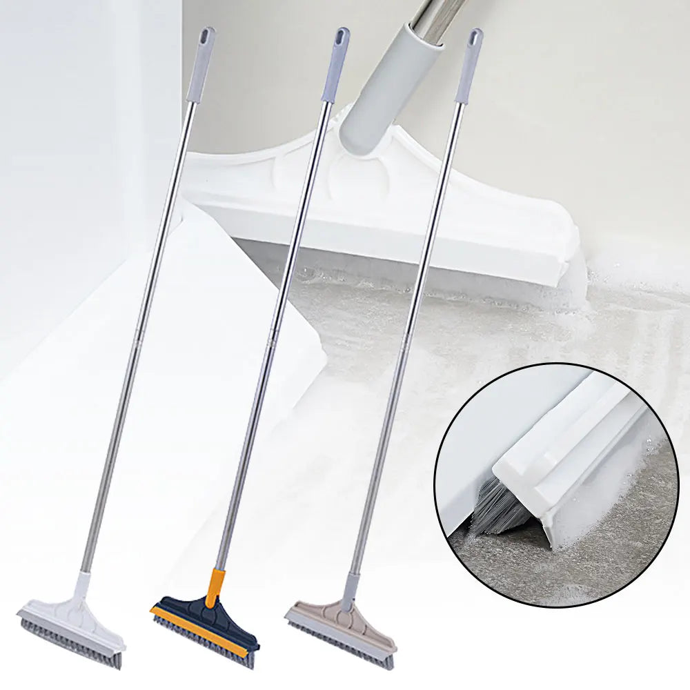 Bathroom Long Handle Brush Bristles Floor Ceramic Tile Wall Seam Scrub