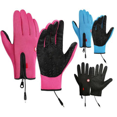 winter gloves men women black work  Non Slip Touch Screen gloves driving gloves men snow fishing waterproof hand warmers gloves