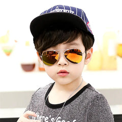Retro Kids Sunglasses UV400 Brand Designer New Trend Children Sun Glasses
