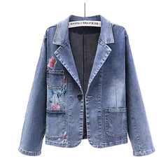 Short Denim Jacket For Women New Women's Spring Autumn Cothing