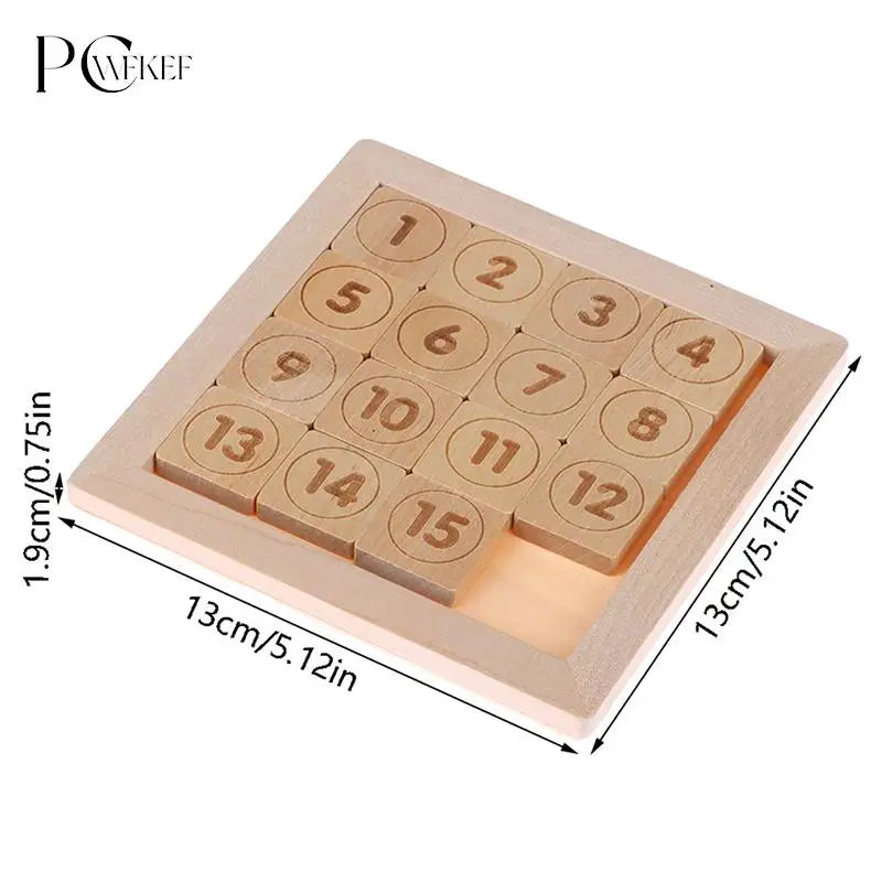 Puzzle Number Puzzle Slide Numbers Sliding Puzzles Game Educational Toy