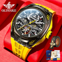 Genuine OUPINKE New In Automatic Mechanical Watch for Men