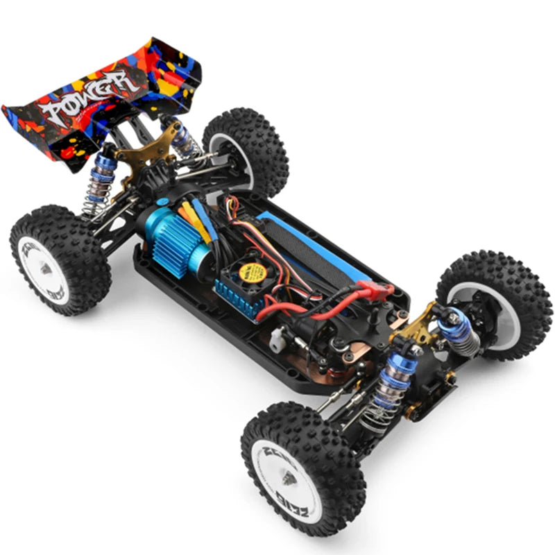 124017 124007 75KM/H  RTR 2.4G Racing RC Car Brushless 4WD Electric High Speed Off-Road Drift Toys