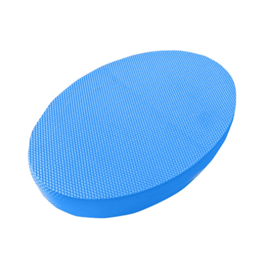 YFASHION TPE Mat Yoga Cushion Balance Pad Gym Fitness Exercise Foam Board Gym Oval Exercise Accessories 28 x 17 x 6cm