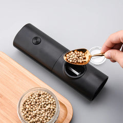 Mini Electric Grinder for Pepper Salt Coffee Bean Portable Automatic Spice Grinder Mill Adjustable Coarseness Kitchen Gadgets