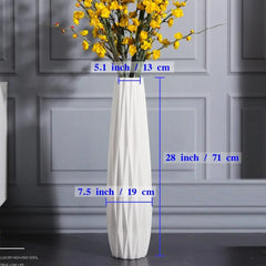 Ceramic  Vase 28 Inches,Modern Large Flower Tall Vases for Office, Home,Farmhouse,Living Room Décor