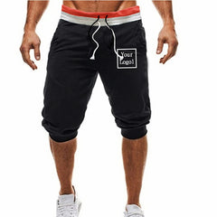 Custom Logo Bermuda Shorts for Men Clothing Men’s Gym Shorts Man Men's Clothes Mens Pants Sweatpants Short Dry Fit Masculino