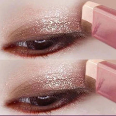 Eye Shadow Stick Matte Eyeshadow Makeup Waterproof Bicolor Shimmer