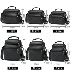 Men's Bag Genuine Leather Handbags Business Shoulder Bags Men Messenger Bags