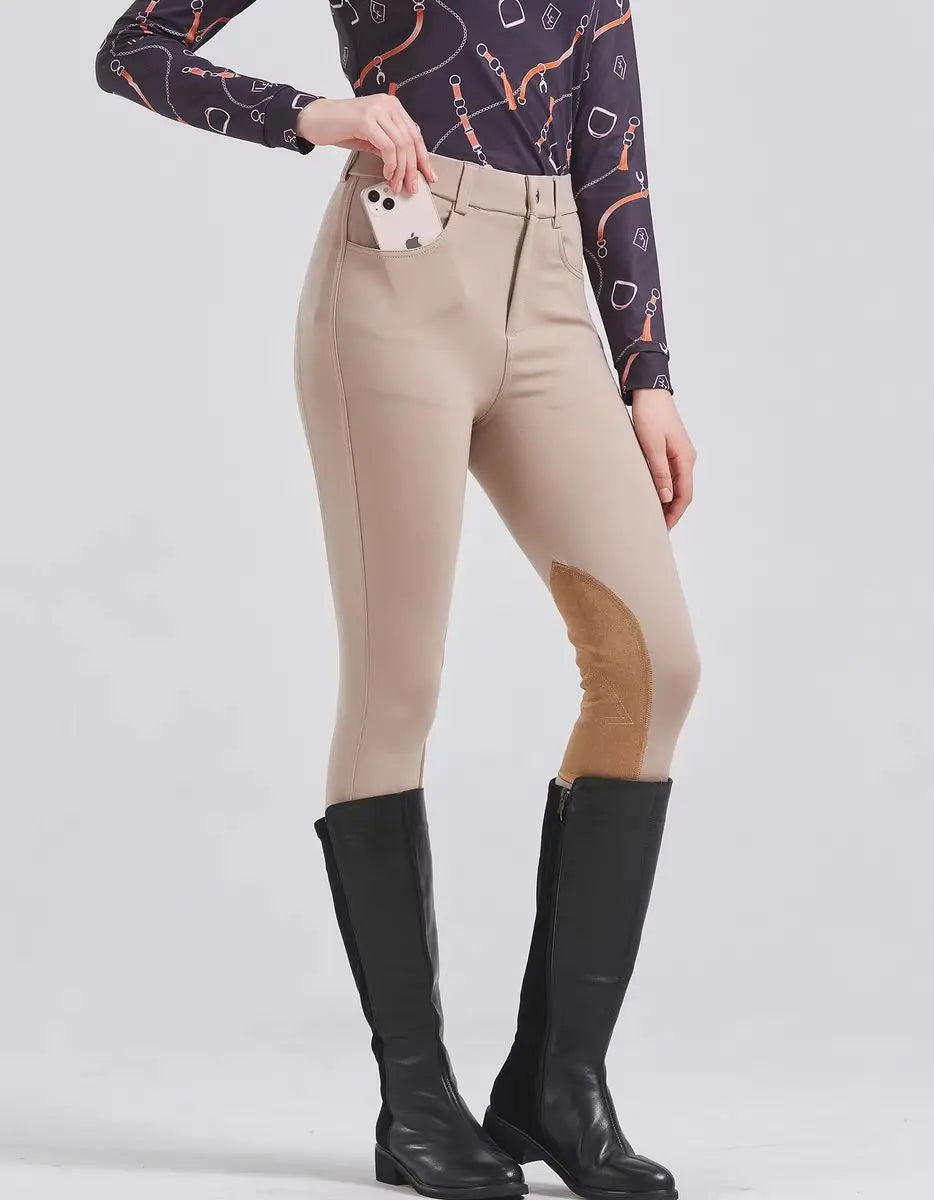 Women's Horse Riding Pants Breeches Equestrian Horseback Riding Sports Equipment