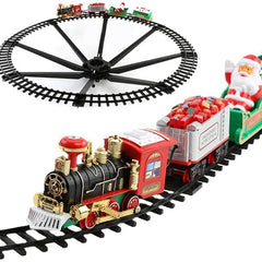 Electric Christmas Train Electric Sound and Light Hangable Christmas Tree