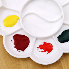 Plastic Palette Art Alternatives Paint Tray Artist Watercolor Art Supplies for Acrylic Oil Propylene Gouache Craft DIY