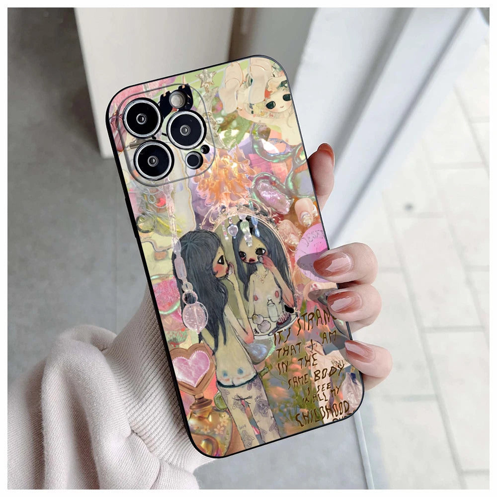 For IPhone 15 Pro Max Selling Aya Takano Mobile Phone Case For IPhone11 12 13 14Pro