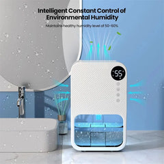 Air Dehumidifier Electric High Efficient Household Dehumidification Compact Quiet Dehumidifier