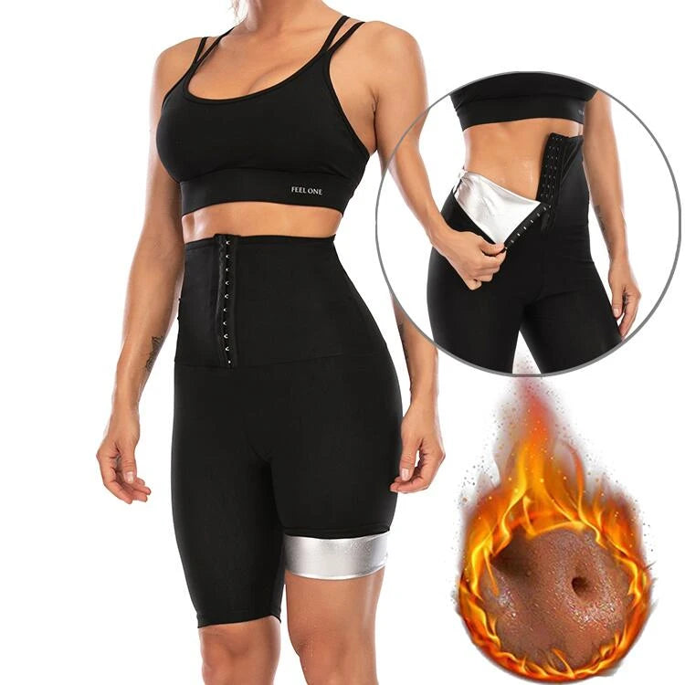 Sauna Shaper Pants Body Shaper Hot Sweat Sauna Effect Slimming Pants