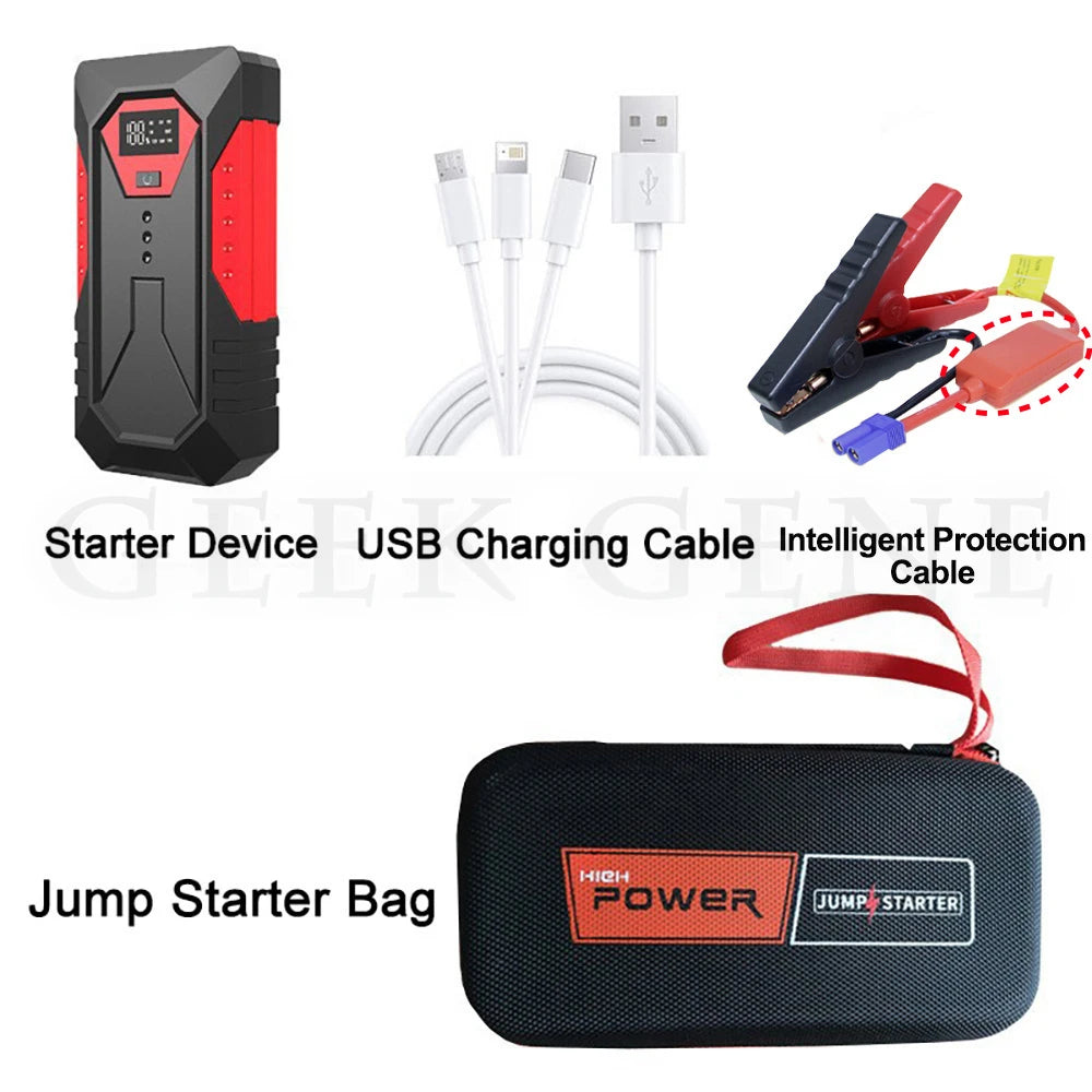 Car Jump Starter 18000mAh Power Bank Petrol Diesel Car Battery Charger