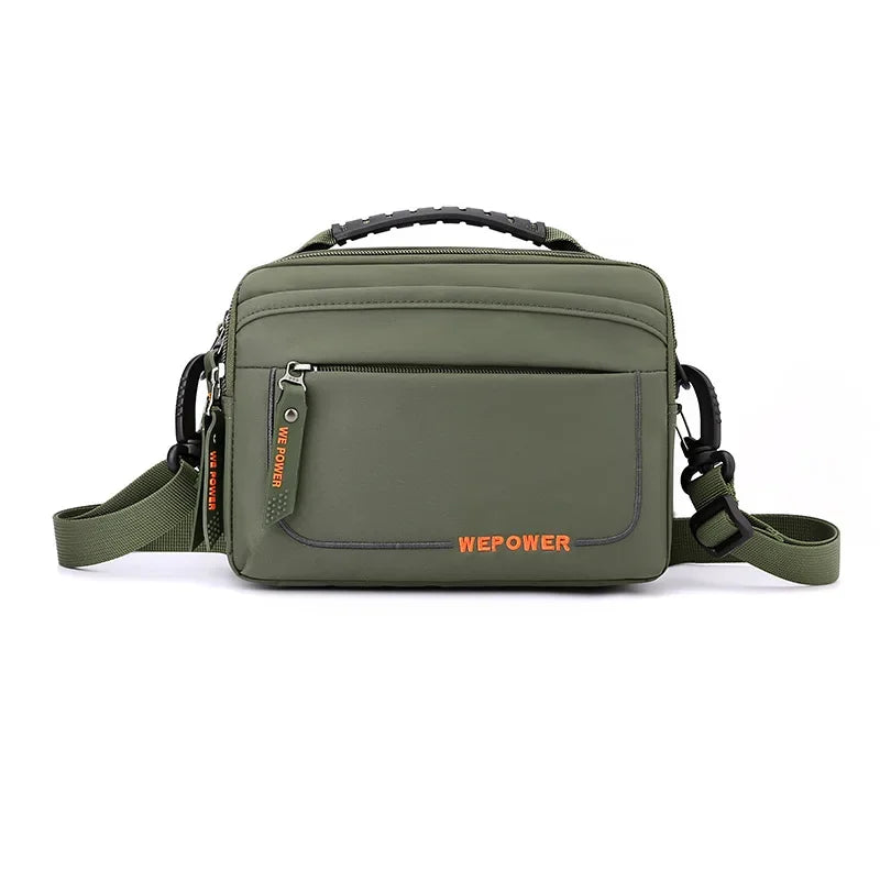 Casual Men's Messenger Bag Waterproof Outdoor Shoulder Bag Multifunctional Travel Waist Bag Hanging Bag Crossbody Bags for Men