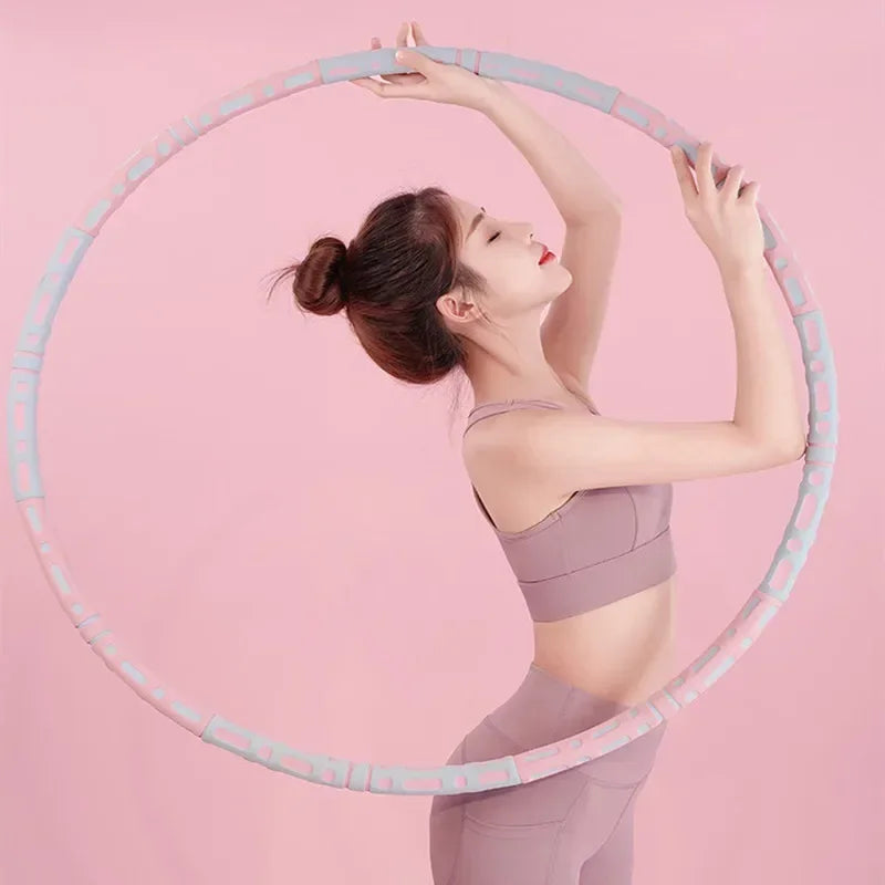 Fitness Yoga Loop Weight Loss Circle Weighted Hoop