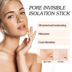 Invisible Pore Stick  Skin Tone Even Moisturizing Face Base Makeup Oil-control Smooth Waterproof Matte Invisible Pore Concealer