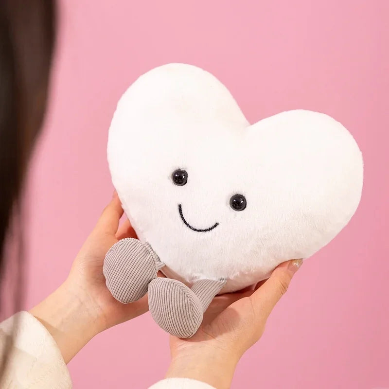 Heart Throw Pillow Stuffed  Plush Toys Soft Cartoon Dolls Home Decor